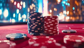 Mesin slot online dengan tema hiburan modern dan warna cerah di layar perangkat mobile